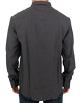 Load image into Gallery viewer, Costume National Chic grey checked linen blend shirt
