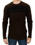 Load image into Gallery viewer, Costume National Elegant striped round neck sweater
