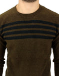 Load image into Gallery viewer, Costume National Elegant striped round neck sweater
