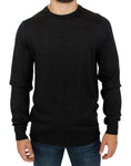 Load image into Gallery viewer, Costume National Elegant grey round neck sweater
