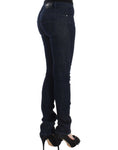 Bild in Galerie-Betrachter laden, Costume National Schicke dunkelblaue Skinny Leg Jeans
