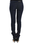 Bild in Galerie-Betrachter laden, Costume National Schicke dunkelblaue Skinny Leg Jeans
