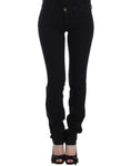 Load image into Gallery viewer, Costume National Elegant black straight leg jeans
