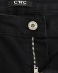 Load image into Gallery viewer, Costume National Elegant black straight leg jeans
