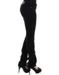 Load image into Gallery viewer, Costume National Elegant black straight leg jeans
