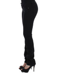 Load image into Gallery viewer, Costume National Elegant black straight leg jeans
