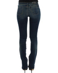 Load image into Gallery viewer, Costume National Chic blue designer straight leg jeans
