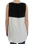 Load image into Gallery viewer, Costume National Elegant solid-coloured sleeveless top with gold accents
