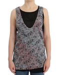 Load image into Gallery viewer, Costume National Elegant sleeveless top in black and red
