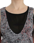 Load image into Gallery viewer, Costume National Elegant sleeveless top in black and red
