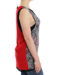 Load image into Gallery viewer, Costume National Elegant sleeveless top in black and red
