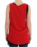 Load image into Gallery viewer, Costume National Elegant sleeveless top in black and red
