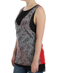 Load image into Gallery viewer, Costume National Elegant sleeveless top in black and red
