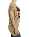 Load image into Gallery viewer, Costume National Chic tunic top with V-neck and motif print
