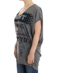 Load image into Gallery viewer, Costume National Elegant tunic with V-neck and motif print
