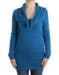 Load image into Gallery viewer, Costume National Chic blue knitted sweater with round neck
