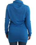 Load image into Gallery viewer, Costume National Chic blue knitted sweater with round neck
