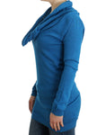 Load image into Gallery viewer, Costume National Chic blue knitted sweater with round neck
