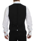 Load image into Gallery viewer, Dolce & Gabbana Elegant Black Wool Dress Vest
