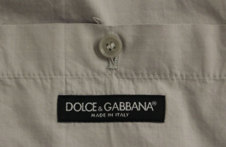 Dolce &amp; Gabbana Chic beige single breasted dress vest