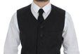 Load image into Gallery viewer, Dolce & Gabbana Elegant Gray Wool Blend Dress Vest
