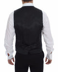 Load image into Gallery viewer, Dolce & Gabbana Elegant Grey Striped Wool Dress Vest
