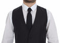 Load image into Gallery viewer, Dolce & Gabbana Elegant Grey Striped Wool Dress Vest
