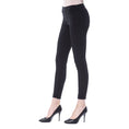 Load image into Gallery viewer, BYBLOS Elegant black skinny trousers with zip closure
