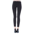 Load image into Gallery viewer, BYBLOS Elegant black skinny trousers with zip closure
