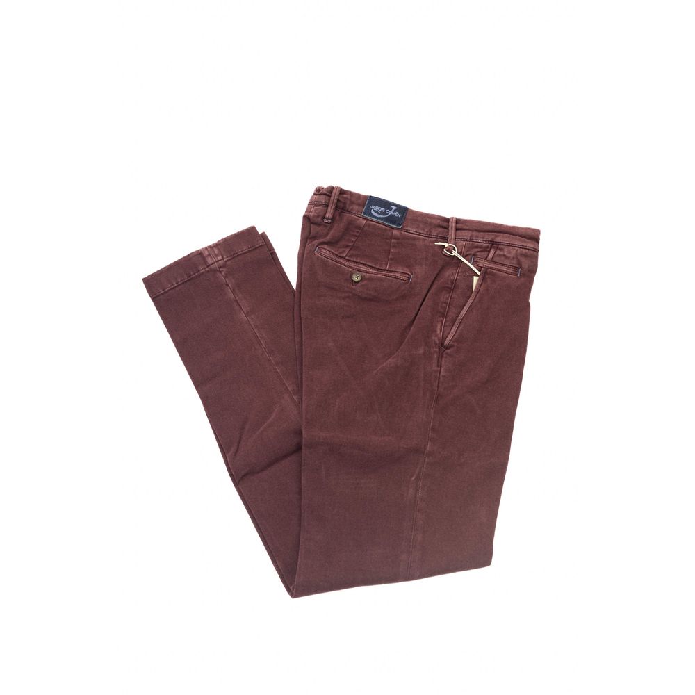 Jacob Cohen Zarif bordo chino model pantolon