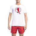 Load image into Gallery viewer, Bikkembergs Chic white t-shirt with logo detail on the back
