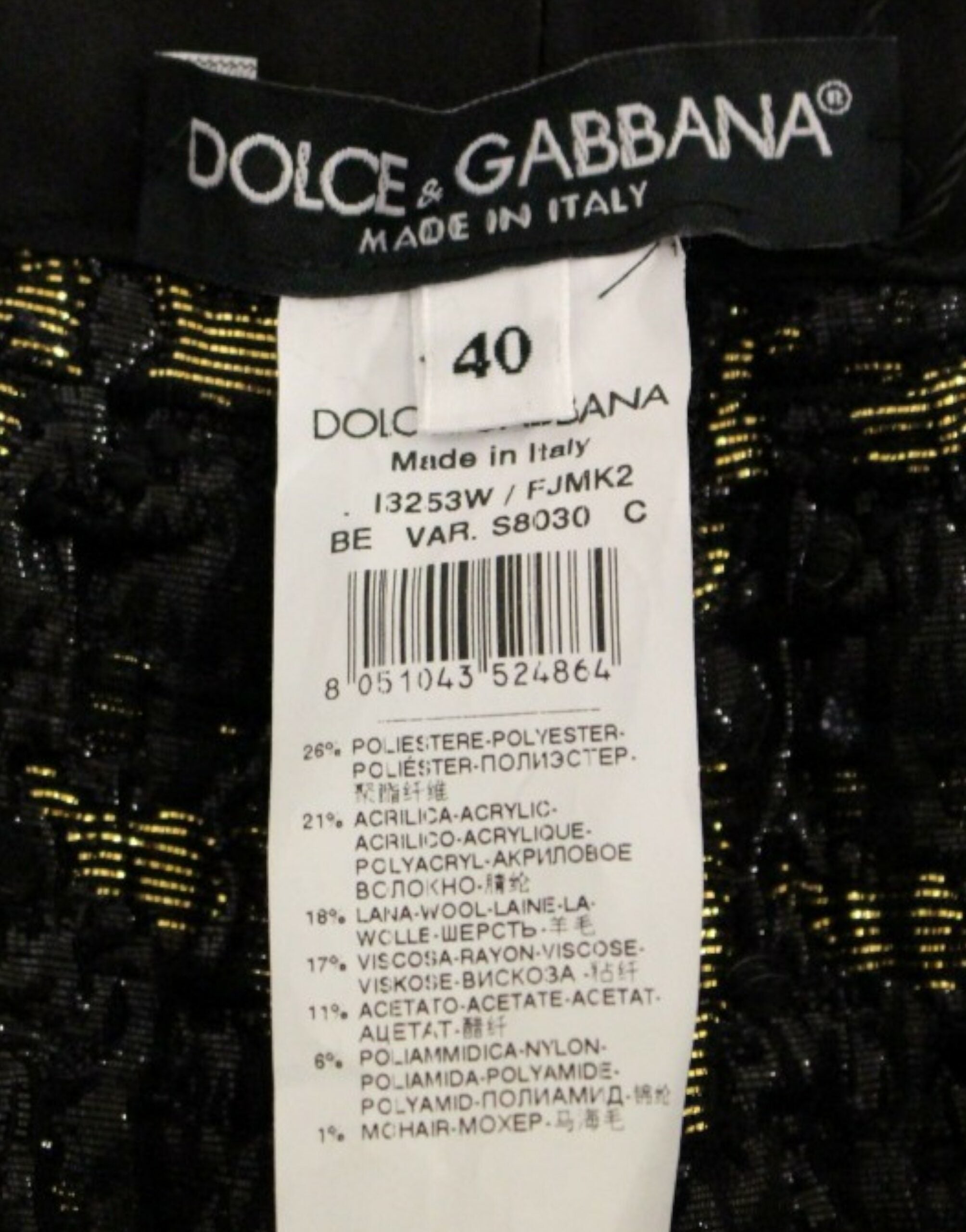 Dolce & Gabbana Elegante Designer-Web-Shorts