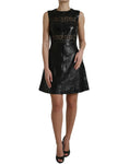 Load image into Gallery viewer, Valentino Elegant Black A-Line Mini Dress
