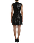 Load image into Gallery viewer, Valentino Elegant Black A-Line Mini Dress
