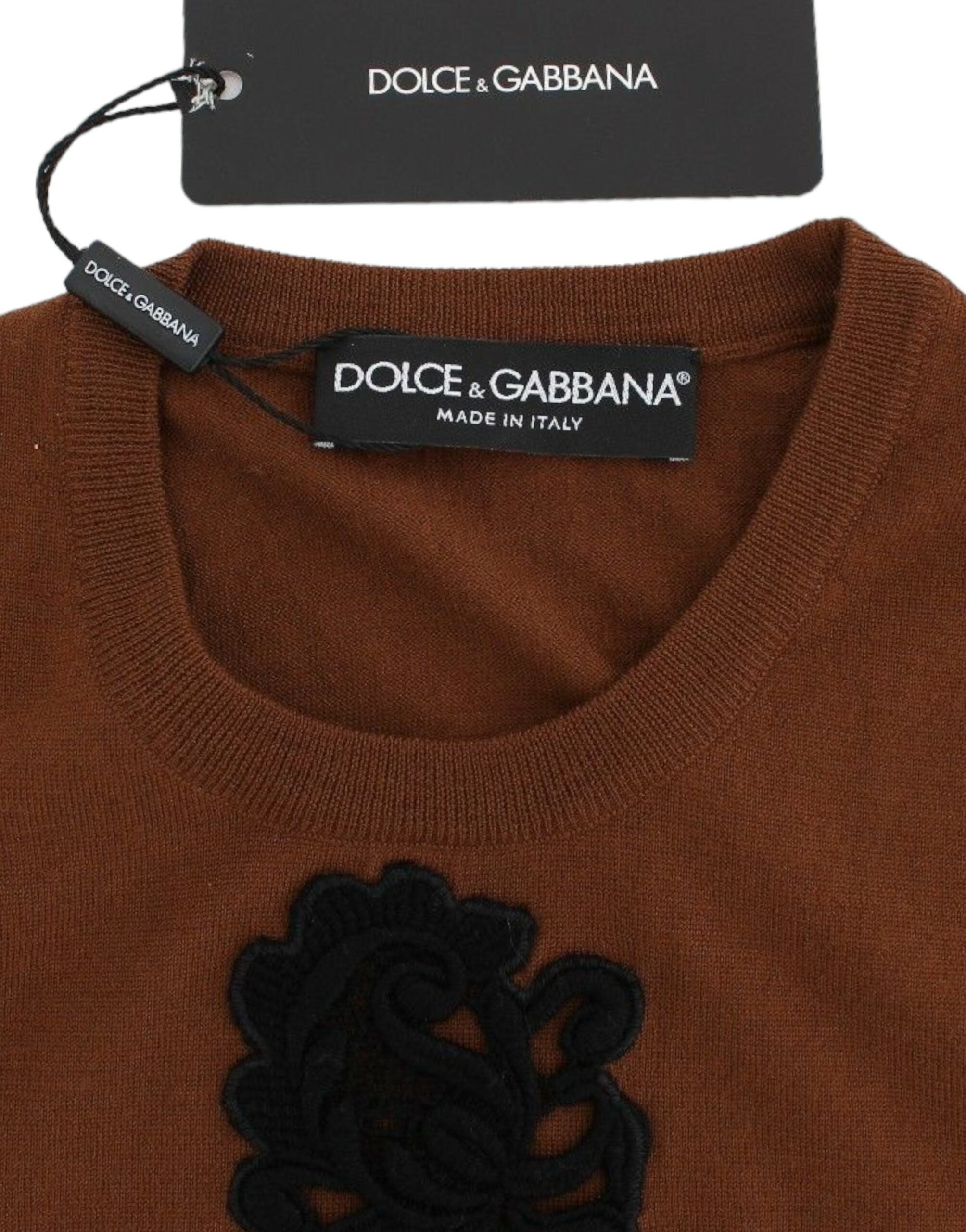 Dolce &amp; Gabbana Zamansız kolsuz yün ve dantel yelek