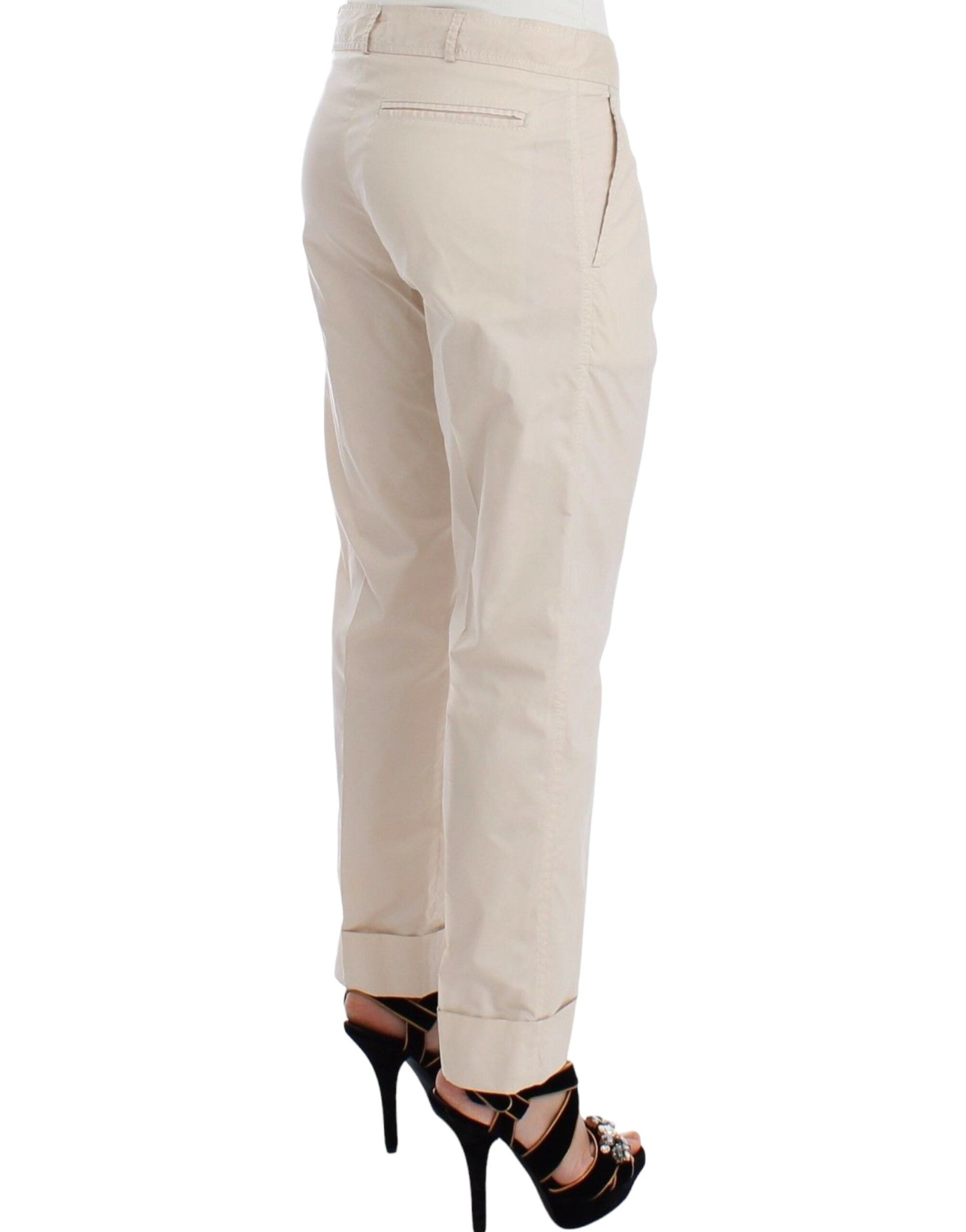 Ermanno Scervino Schicke Beige Chino-Hose - Eleganz neu definiert