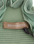 Load image into Gallery viewer, Ermanno Scervino Elegant green striped wool blend sweater
