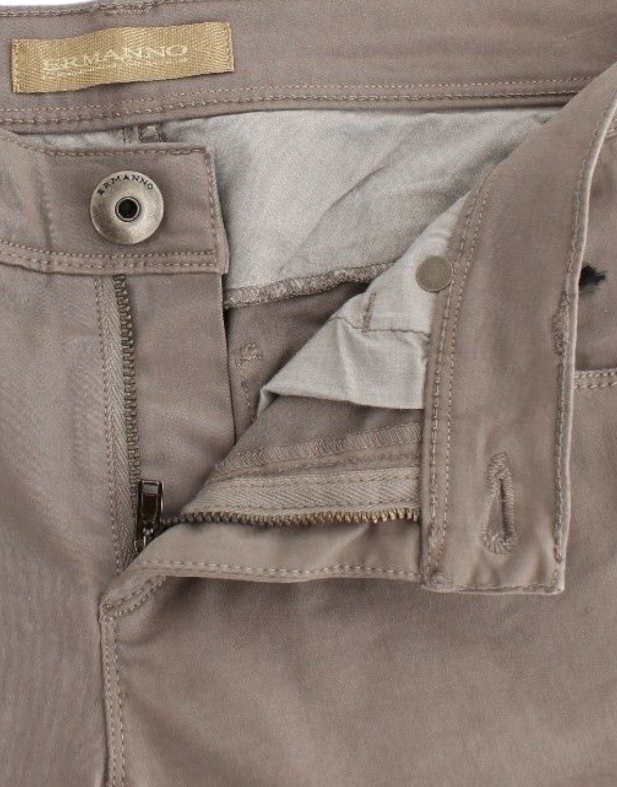 Ermanno Scervino Schicke Skinny Jeans in Taupe für den gehobenen Stil