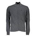 Load image into Gallery viewer, North Sails Graue Polyamid Herren Strickjacke
