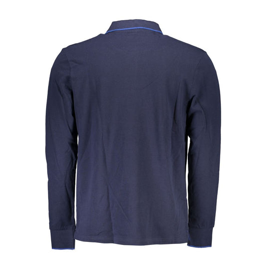 North Sails Blaues Baumwoll-Poloshirt für Männer