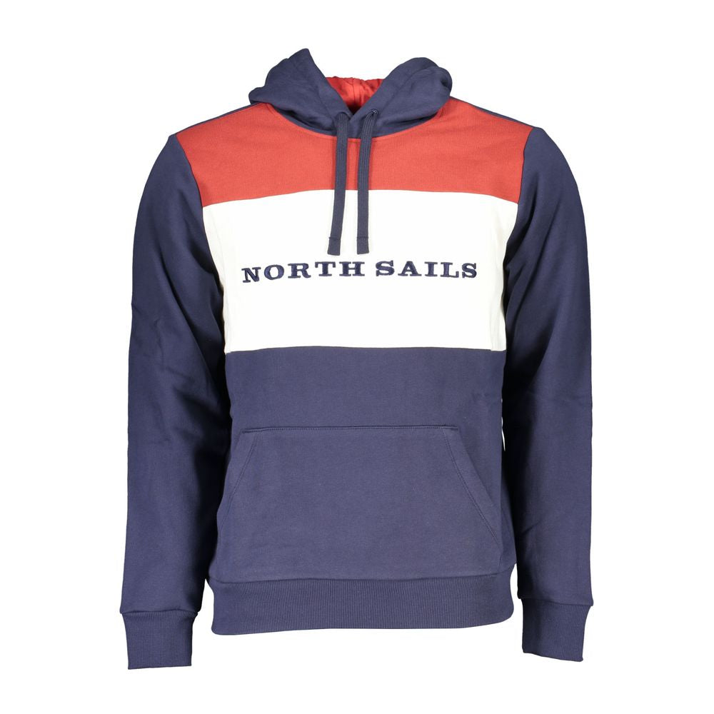 North Sails Blauer Baumwollpullover für Männer