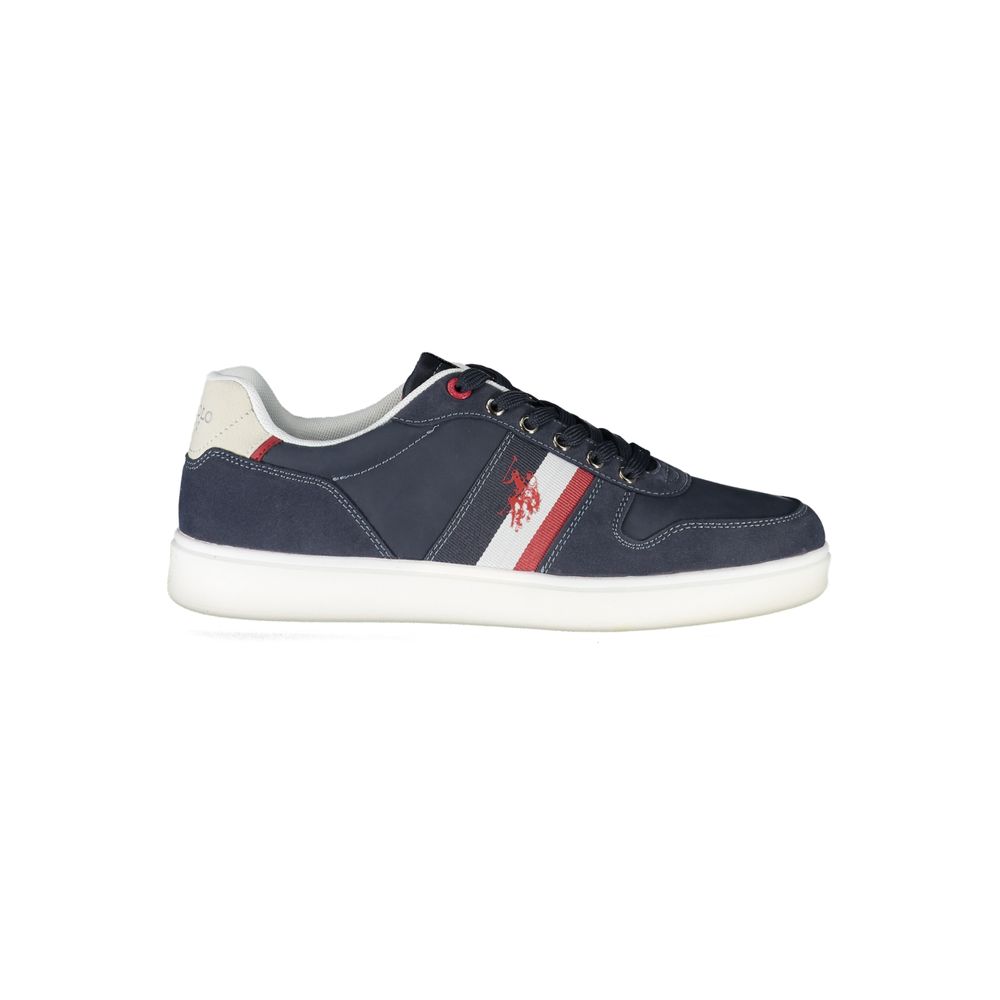 U.S. POLO ASSN. Blaue Polyethylen Herren Sneaker