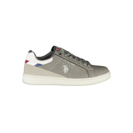 U.S. POLO ASSN. Graue Polyethylen Herren Sneaker