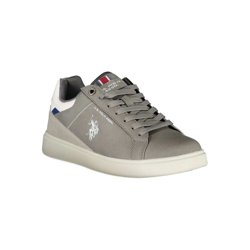 U.S. POLO ASSN. Graue Polyethylen Herren Sneaker