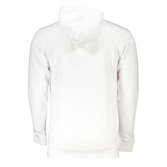 Cavalli Class Herrenpullover aus weißer Baumwolle