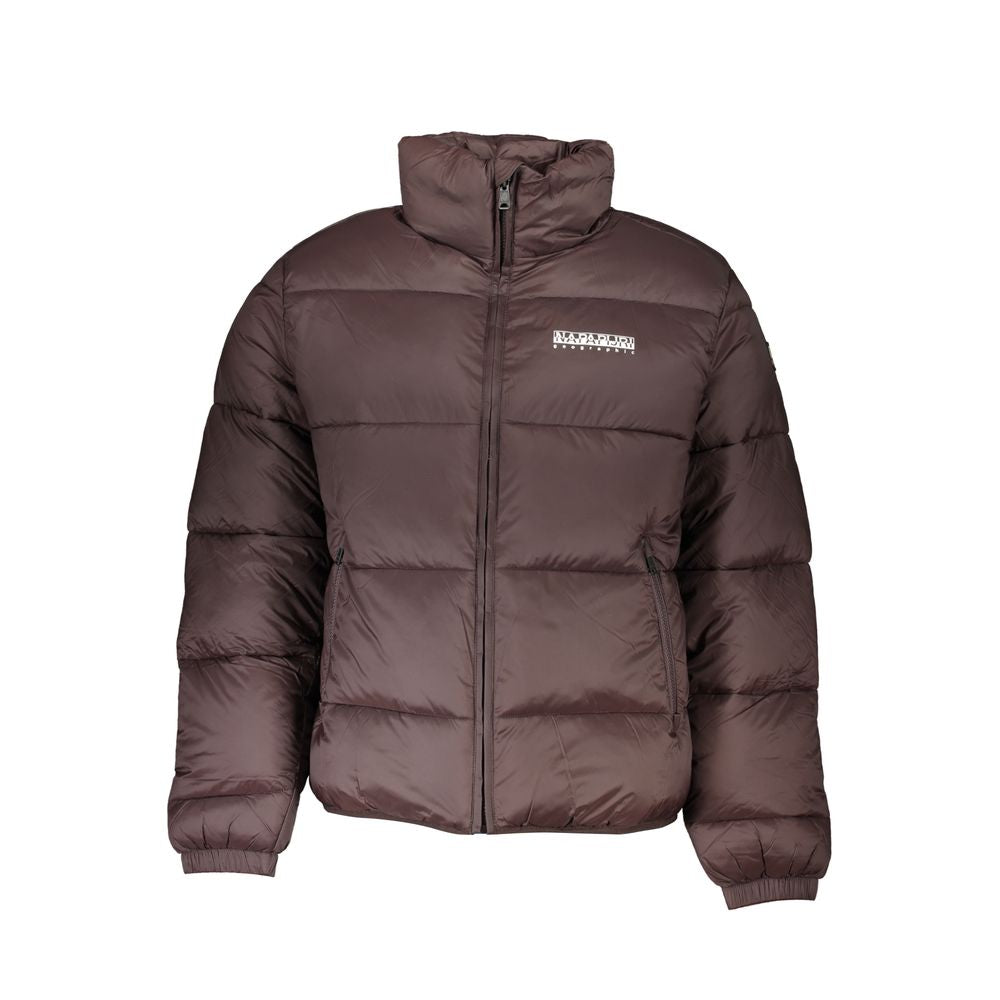 Napapijri Braune Polyamid Herren Jacke