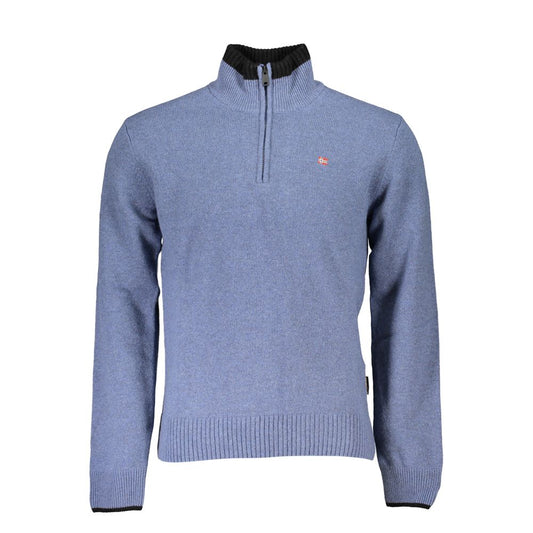 Napapijri Blauer Stoff Männer Pullover