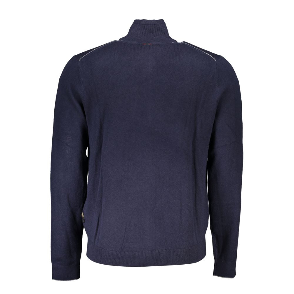 Napapijri Blauer Stoff Männer Pullover