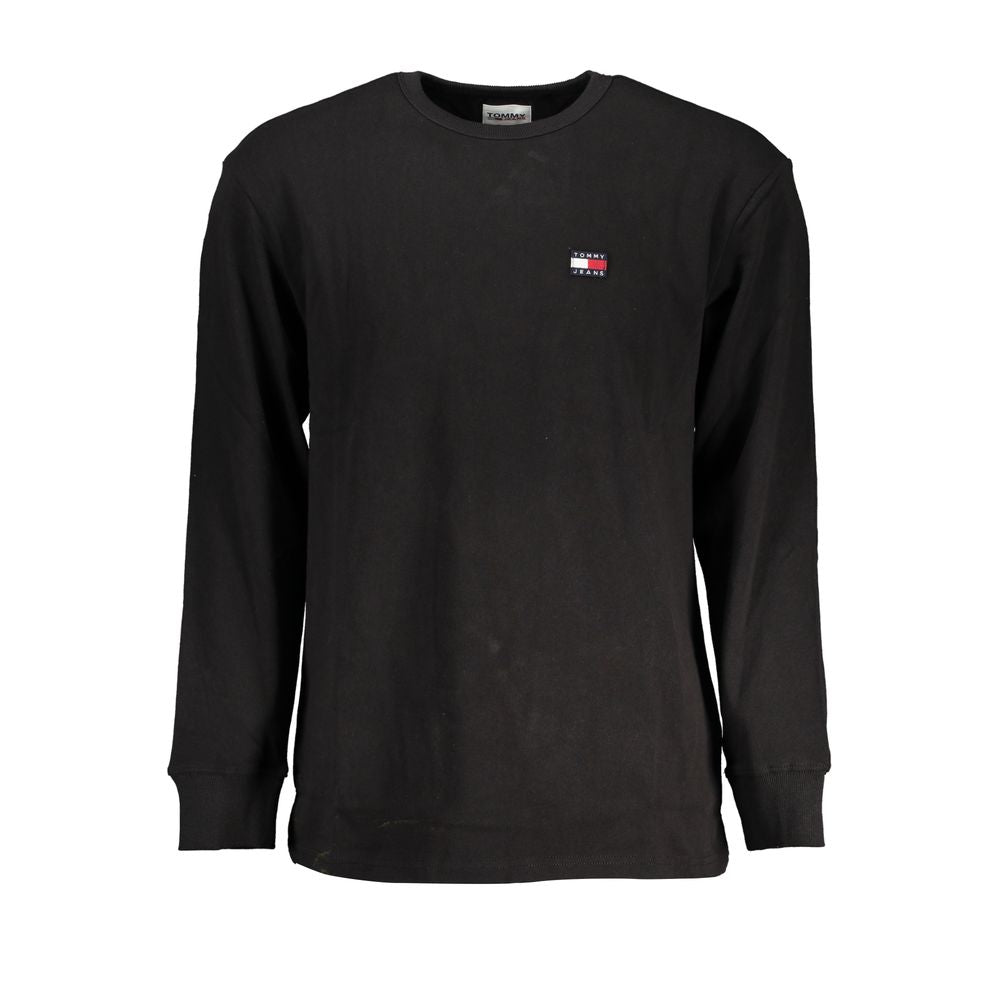 Tommy Hilfiger Schwarz Baumwolle Männer TShirt