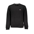 Load image into Gallery viewer, Tommy Hilfiger Schlankes Schwarzes Baumwoll-Sweatshirt mit Rundhalsausschnitt
